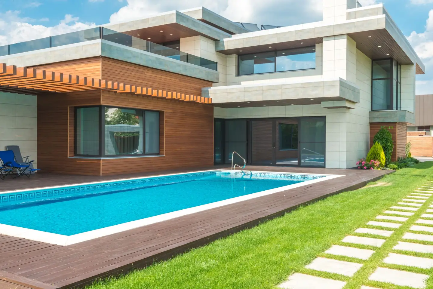 Swimming pool built in Hallsville, NSW